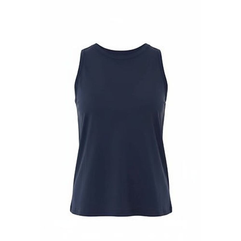 POMANDER PLACE Navy Anthos Cotton Tank Size S NWT Retail $78 Tuckernuck - Picture 7 of 7